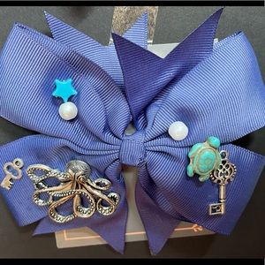Nautical Steampunk Bow Octopus Key UPCYCLED Lolita